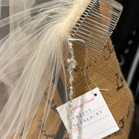 Symphony Bridal Gold and Silver Fabric